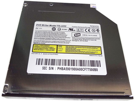 Reemplazo de quemador de dvd para TOSHIBA TS-L632 Recambio de quemador de dvd TOSHIBA TS-L632