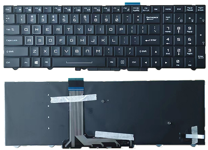 Reemplazo de teclado para CLEVO P771DM Recambio de teclado CLEVO P771DM