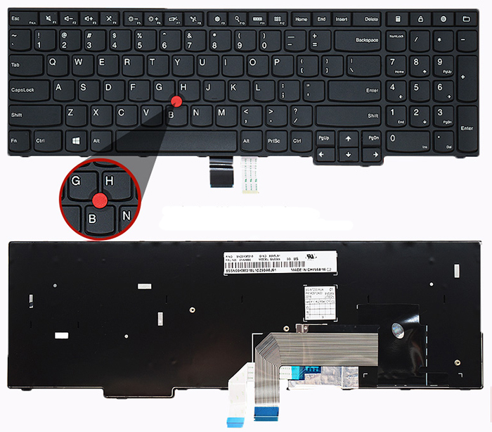 Reemplazo de teclado para LENOVO ThinkPad-E560C-Series Recambio de teclado LENOVO ThinkPad-E560C-Series