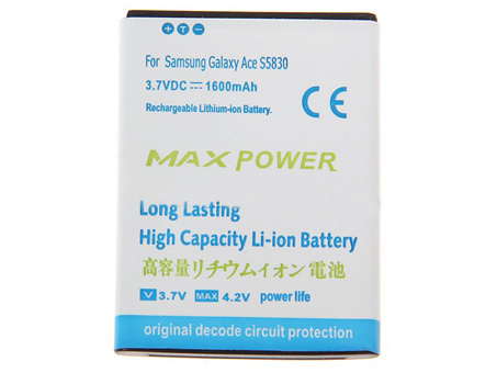 Reemplazo de Batería Compatible para Teléfono Móvil para Samsung Galaxy ACE S5830 Recambio de Batería Compatible para Teléfono Móvil Samsung Galaxy ACE S5830