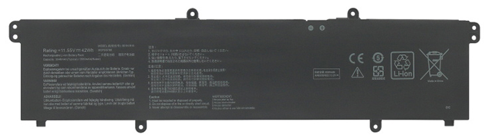 Reemplazo de Batería para ordenador portátil para ASUS ExpertBook-BR1100CKA Recambio de Batería para ordenador portátil ASUS ExpertBook-BR1100CKA
