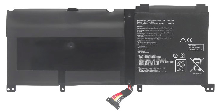 Reemplazo de Batería para ordenador portátil para ASUS ZenBook-N501VW-2B-Series Recambio de Batería para ordenador portátil ASUS ZenBook-N501VW-2B-Series
