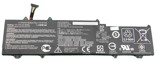Reemplazo de Batería para ordenador portátil para ASUS Zenbook-UX32LA Recambio de Batería para ordenador portátil ASUS Zenbook-UX32LA