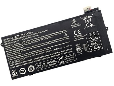 Reemplazo de Batería para ordenador portátil para Acer KT.00303.001 Recambio de Batería para ordenador portátil Acer KT.00303.001