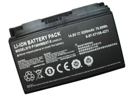 Reemplazo de Batería para ordenador portátil para SAGER NP8151 Recambio de Batería para ordenador portátil SAGER NP8151