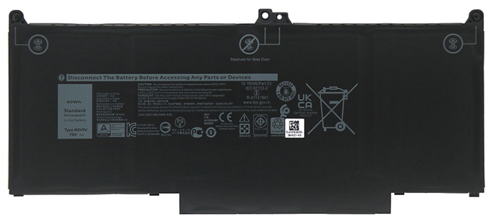 Reemplazo de Batería para ordenador portátil para Dell Latitude-7300-Series Recambio de Batería para ordenador portátil Dell Latitude-7300-Series