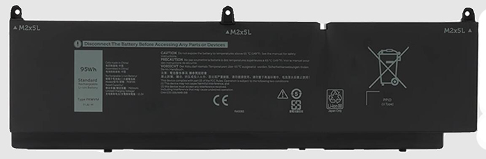 Reemplazo de Batería para ordenador portátil para Dell Precision-7560 Recambio de Batería para ordenador portátil Dell Precision-7560