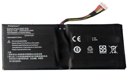 Recambio de Batería para ordenador portátil  GIGABYTE 2ICP8/72/81