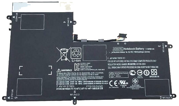 Reemplazo de Batería para ordenador portátil para HP ElitePad-1000-G2-G4T29UT Recambio de Batería para ordenador portátil HP ElitePad-1000-G2-G4T29UT
