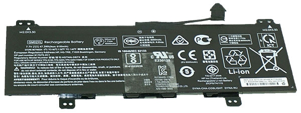 Reemplazo de Batería para ordenador portátil para HP Chromebook-X360-11-G1-EE Recambio de Batería para ordenador portátil HP Chromebook-X360-11-G1-EE