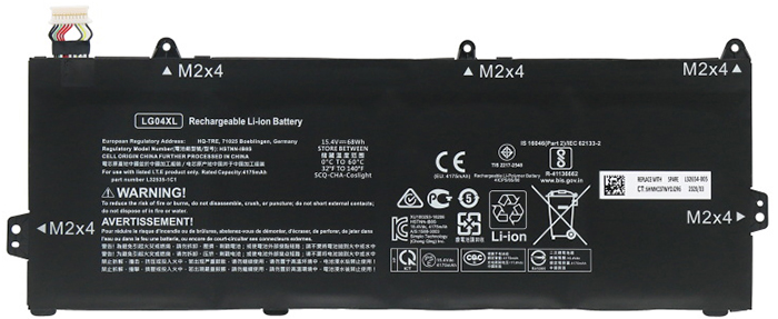 Reemplazo de Batería para ordenador portátil para HP Pavilion-15-CS1115TX Recambio de Batería para ordenador portátil HP Pavilion-15-CS1115TX