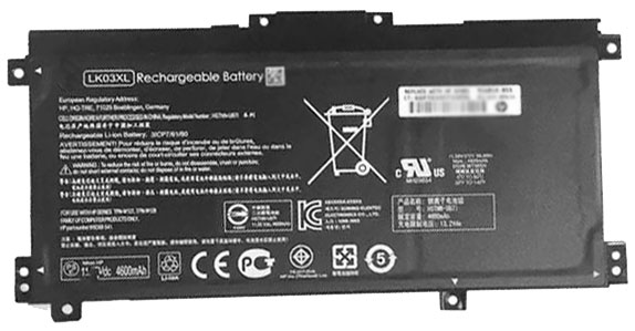 Reemplazo de Batería para ordenador portátil para HP Envy-X360-15-BQ174NZ Recambio de Batería para ordenador portátil HP Envy-X360-15-BQ174NZ