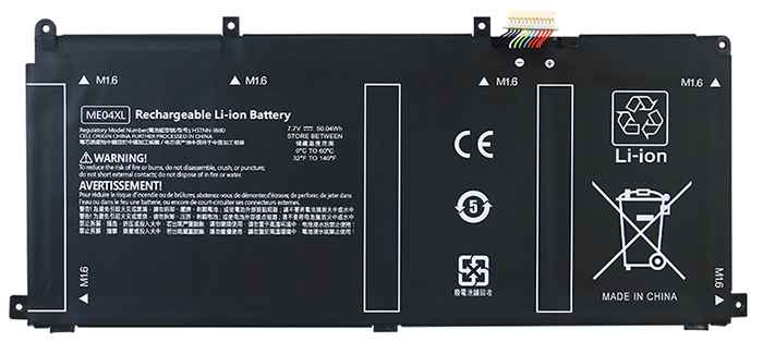 Reemplazo de Batería para ordenador portátil para HP ME04050XL Recambio de Batería para ordenador portátil HP ME04050XL