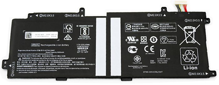 Reemplazo de Batería para ordenador portátil para HP MR02XL Recambio de Batería para ordenador portátil HP MR02XL