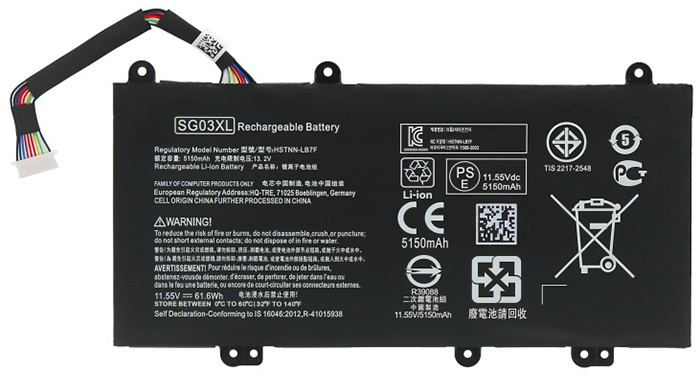 Reemplazo de Batería para ordenador portátil para HP Pavilion-14-AL125TX Recambio de Batería para ordenador portátil HP Pavilion-14-AL125TX