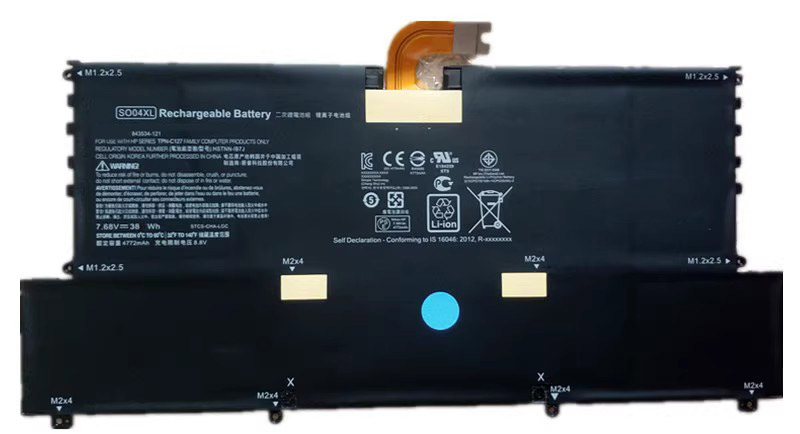 Reemplazo de Batería para ordenador portátil para HP SO04XL Recambio de Batería para ordenador portátil HP SO04XL