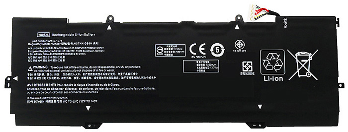 Reemplazo de Batería para ordenador portátil para HP Spectre-X360-15-CH001NO Recambio de Batería para ordenador portátil HP Spectre-X360-15-CH001NO