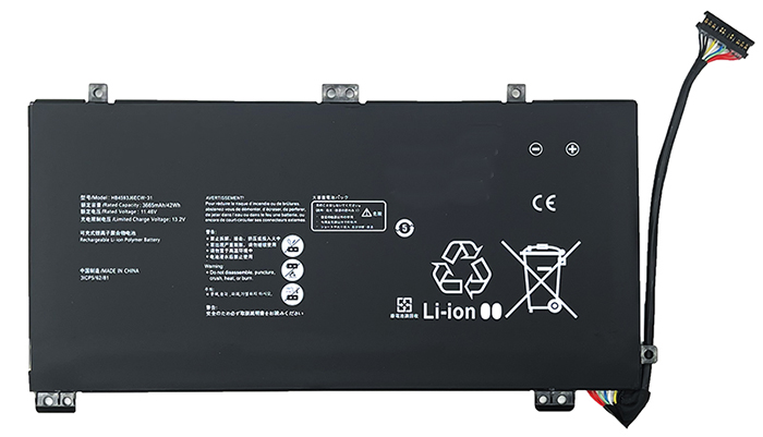 Reemplazo de Batería para ordenador portátil para HUAWEI MateBook13-WRTB-WFH9F Recambio de Batería para ordenador portátil HUAWEI MateBook13-WRTB-WFH9F