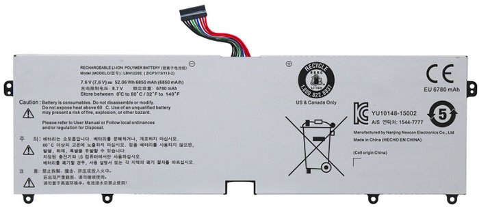 Reemplazo de Batería para ordenador portátil para LG LBM722YE Recambio de Batería para ordenador portátil LG LBM722YE