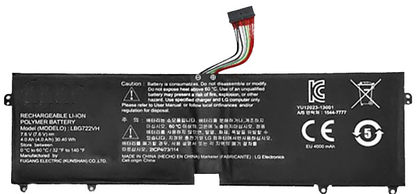 Reemplazo de Batería para ordenador portátil para LG LBG722VH Recambio de Batería para ordenador portátil LG LBG722VH