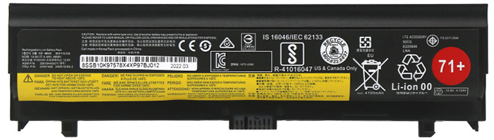Recambio de Batería para ordenador portátil  LENOVO Thinkpad-L570