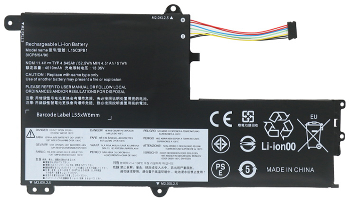 Reemplazo de Batería para ordenador portátil para LENOVO XiaoXin-Chao-7000-14ARR Recambio de Batería para ordenador portátil LENOVO XiaoXin-Chao-7000-14ARR