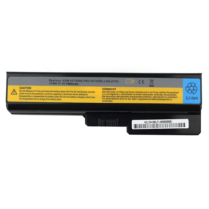Reemplazo de Batería para ordenador portátil para LENOVO L06L6Y02 Recambio de Batería para ordenador portátil LENOVO L06L6Y02