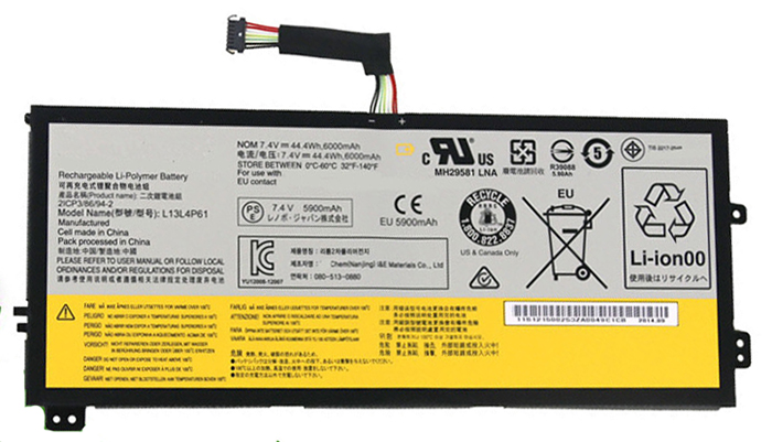 Recambio de Batería para ordenador portátil  LENOVO L13S4P61