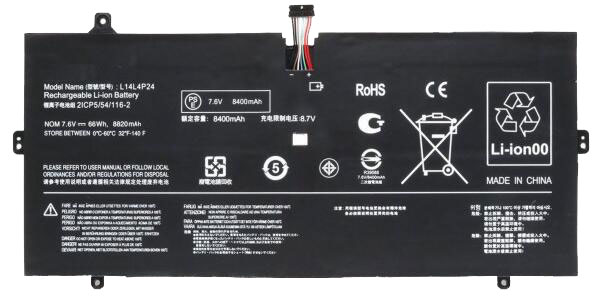 Reemplazo de Batería para ordenador portátil para LENOVO YOGA-900-ISE Recambio de Batería para ordenador portátil LENOVO YOGA-900-ISE