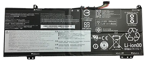 Reemplazo de Batería para ordenador portátil para LENOVO L17M4PB2 Recambio de Batería para ordenador portátil LENOVO L17M4PB2