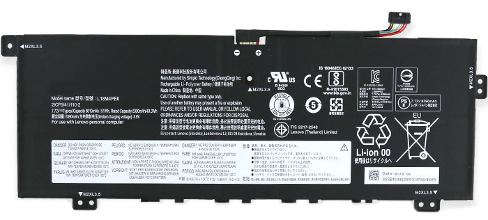 Reemplazo de Batería para ordenador portátil para LENOVO SB10W67368 Recambio de Batería para ordenador portátil LENOVO SB10W67368