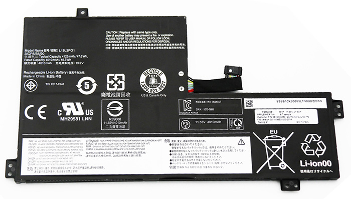 Reemplazo de Batería para ordenador portátil para LENOVO L18D3PG1 Recambio de Batería para ordenador portátil LENOVO L18D3PG1