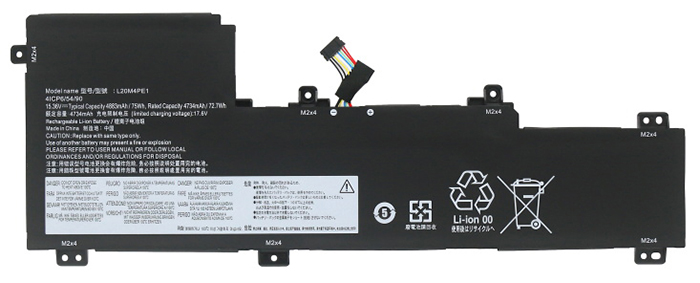 Reemplazo de Batería para ordenador portátil para LENOVO Xiaoxin-Pro-16iah-2021 Recambio de Batería para ordenador portátil LENOVO Xiaoxin-Pro-16iah-2021