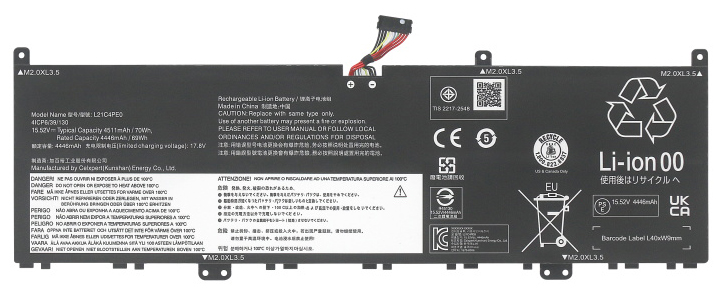 L21M4PC7 Batería para ordenador portátil