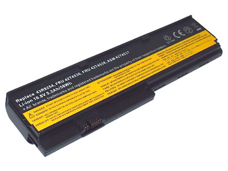 Reemplazo de Batería para ordenador portátil para LENOVO ThinkPad X200s 7465 Recambio de Batería para ordenador portátil LENOVO ThinkPad X200s 7465