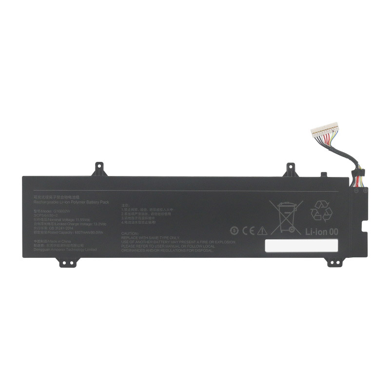 Reemplazo de Batería para ordenador portátil para XIAOMI G16B02W Recambio de Batería para ordenador portátil XIAOMI G16B02W