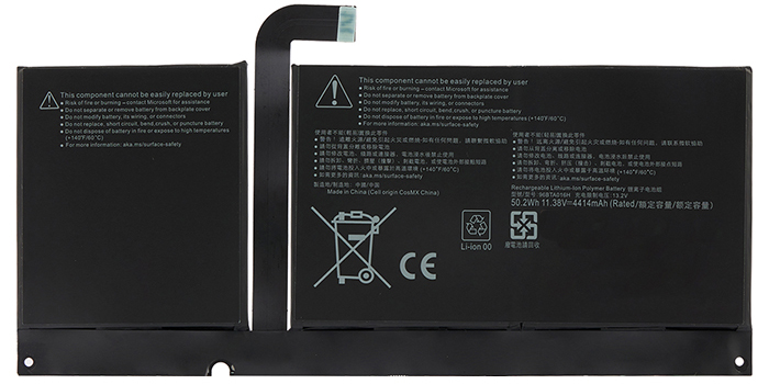 Reemplazo de Batería para ordenador portátil para MICROSOFT 96BTA015H Recambio de Batería para ordenador portátil MICROSOFT 96BTA015H