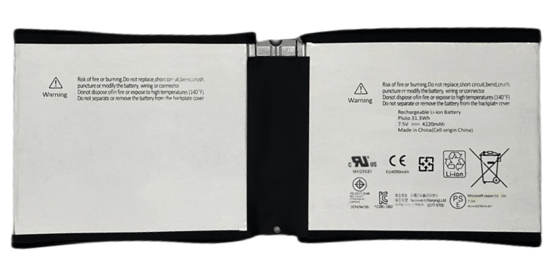 Reemplazo de Batería para ordenador portátil para MICROSOFT P21G2B Recambio de Batería para ordenador portátil MICROSOFT P21G2B