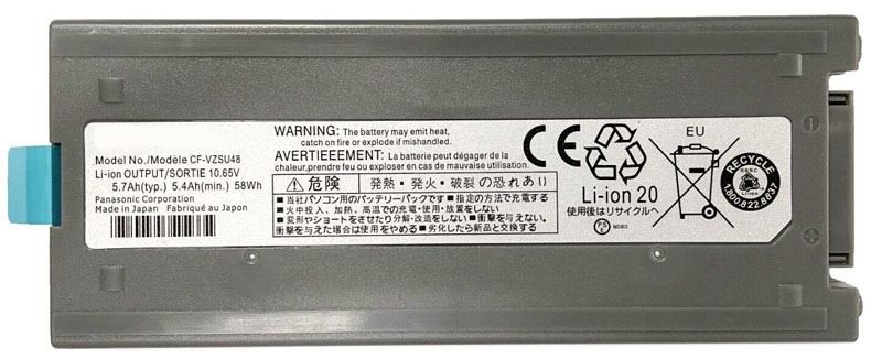 Reemplazo de Batería para ordenador portátil para Panasonic CF-VZSU28 Recambio de Batería para ordenador portátil Panasonic CF-VZSU28