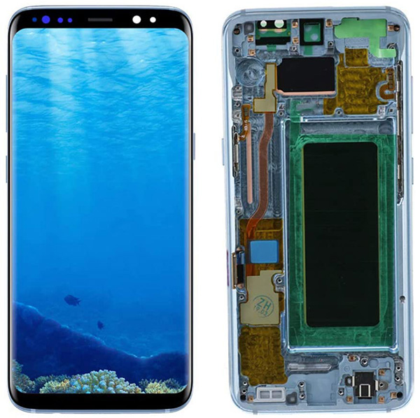 Reemplazo de pantallas de teléfonos móviles para SAMSUNG GALAXY-S8 Recambio de pantallas de teléfonos móviles SAMSUNG GALAXY-S8